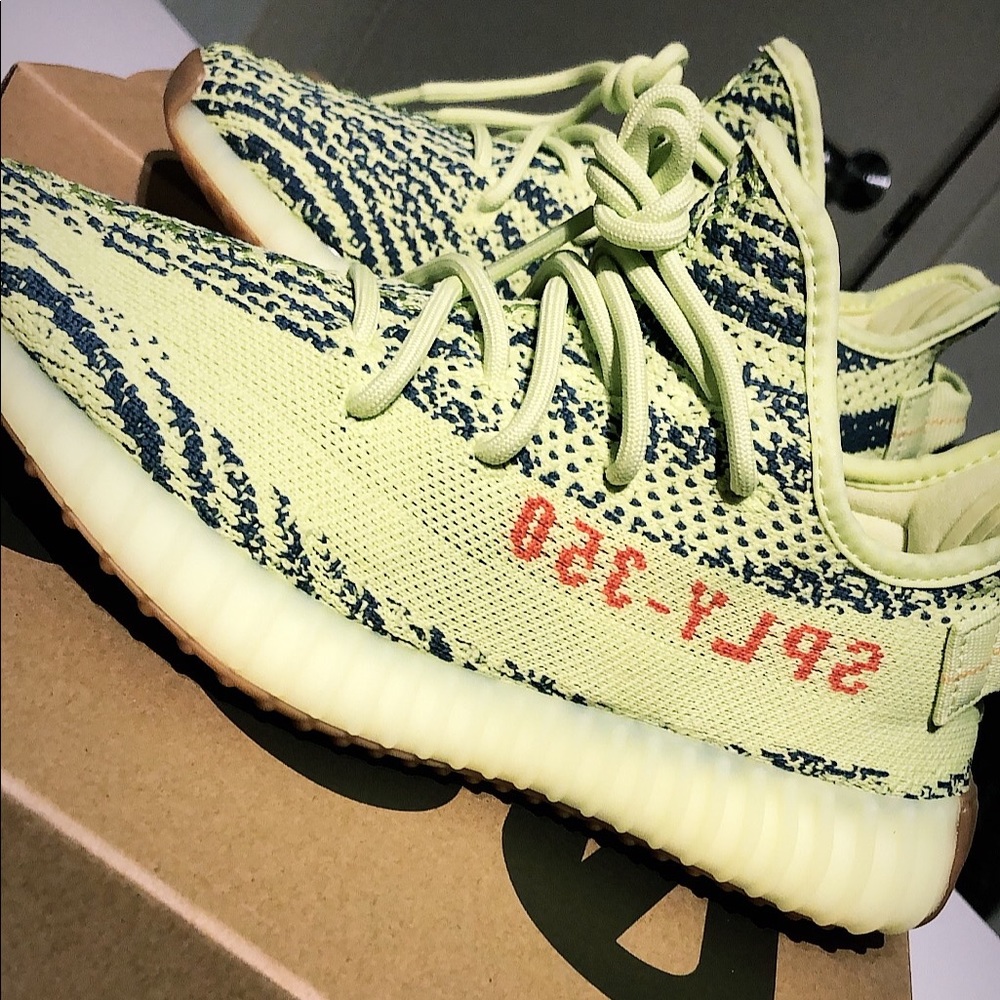 Yeah boost 350 semi frozen yellow